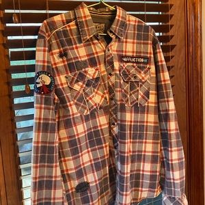 Affliction, men’s button down extra large shirt